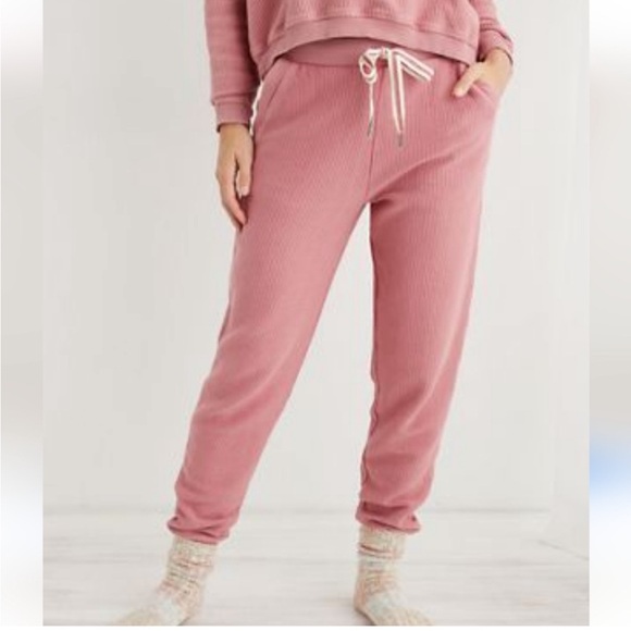aerie Pants - Aerie ribbed joggers